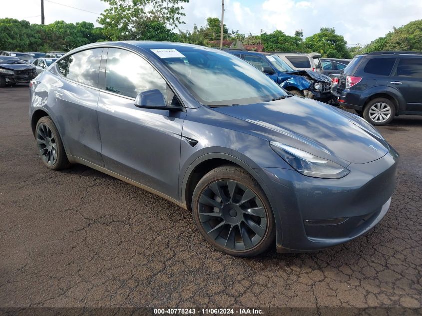 VIN 7SAYGDEE9PF698097 2023 TESLA MODEL Y no.1