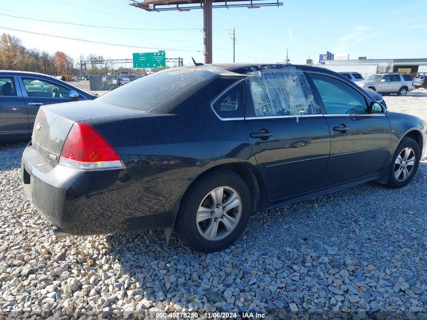 2013 Chevrolet Impala Ls VIN: 2G1WA5E35D1184443 Lot: 40778250