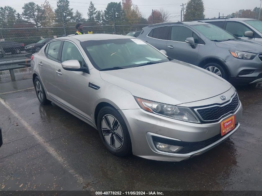 2011 Kia Optima Hybrid Ex VIN: KNAGM4AD5B5003703 Lot: 40778252