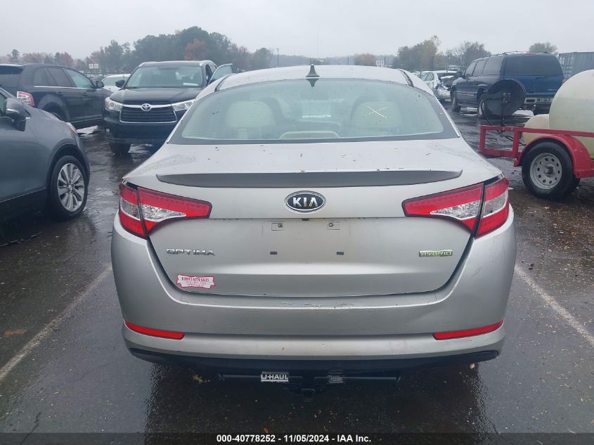 2011 Kia Optima Hybrid Ex VIN: KNAGM4AD5B5003703 Lot: 40778252