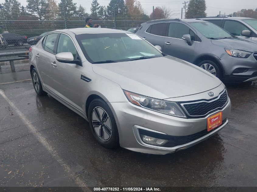 2011 Kia Optima Hybrid Ex VIN: KNAGM4AD5B5003703 Lot: 40778252