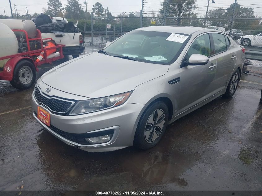 2011 Kia Optima Hybrid Ex VIN: KNAGM4AD5B5003703 Lot: 40778252