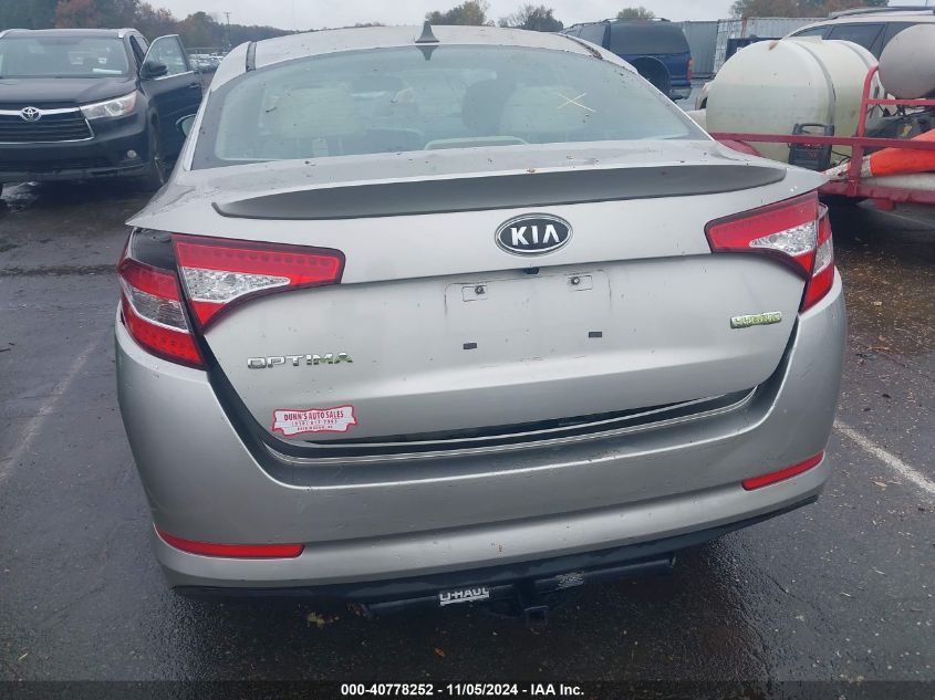 2011 Kia Optima Hybrid Ex VIN: KNAGM4AD5B5003703 Lot: 40778252