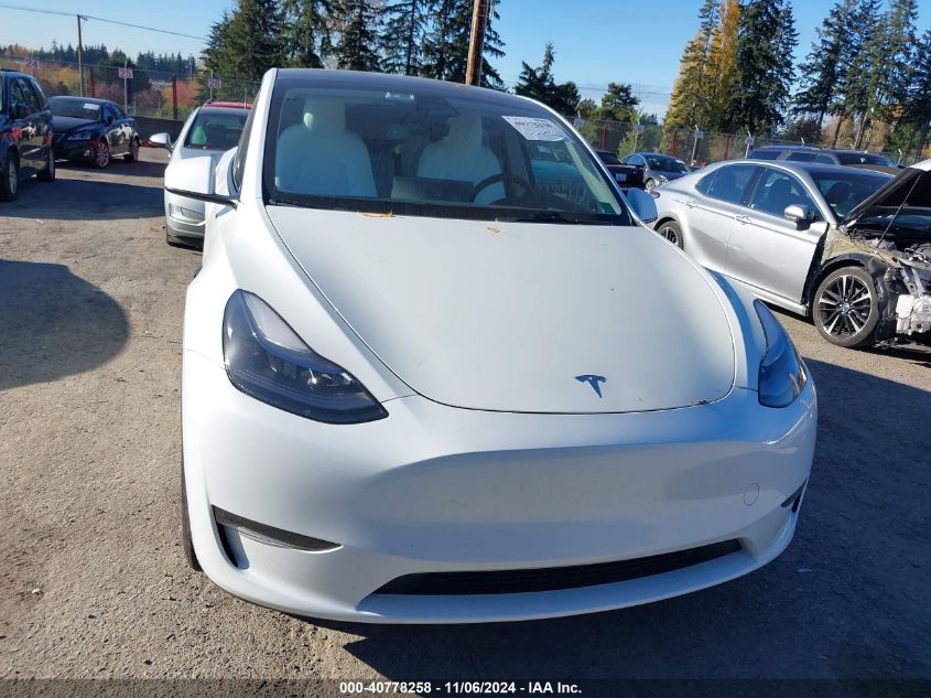 2023 Tesla Model Y Awd/Long Range Dual Motor All-Wheel Drive VIN: 7SAYGDEE3PF635688 Lot: 40778258