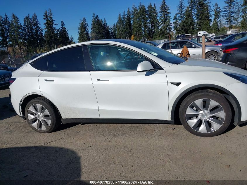 2023 Tesla Model Y Awd/Long Range Dual Motor All-Wheel Drive VIN: 7SAYGDEE3PF635688 Lot: 40778258