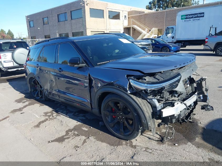 2021 Ford Explorer St VIN: 1FM5K8GC0MGA16741 Lot: 40778284