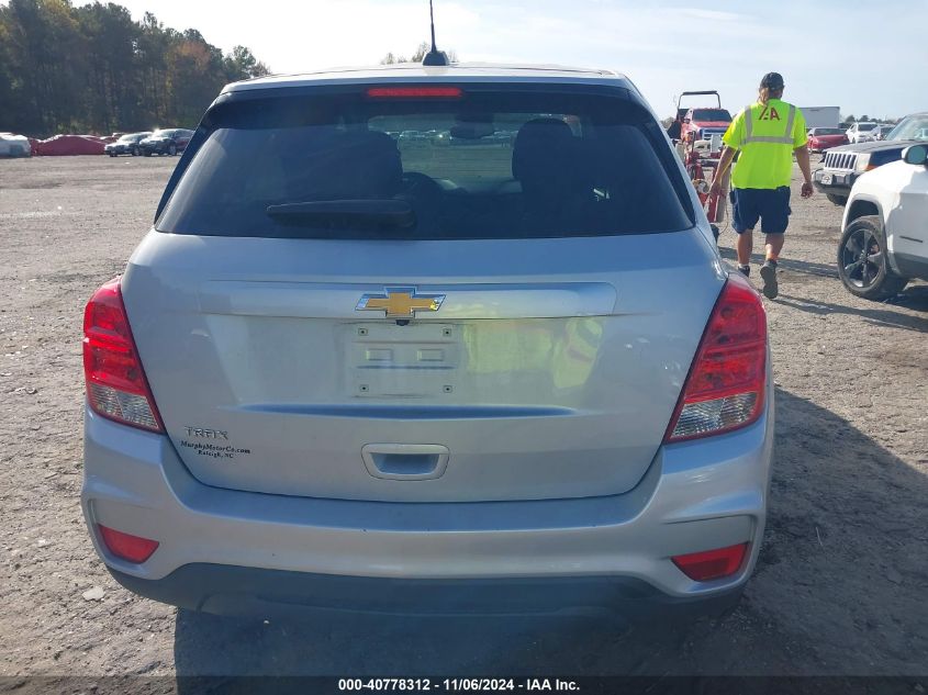 2020 Chevrolet Trax Fwd Ls VIN: 3GNCJKSB4LL222804 Lot: 40778312