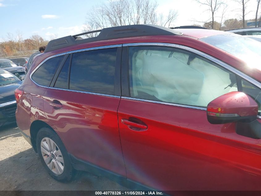 2019 Subaru Outback 2.5I Premium VIN: 4S4BSAFCXK3251454 Lot: 40778326