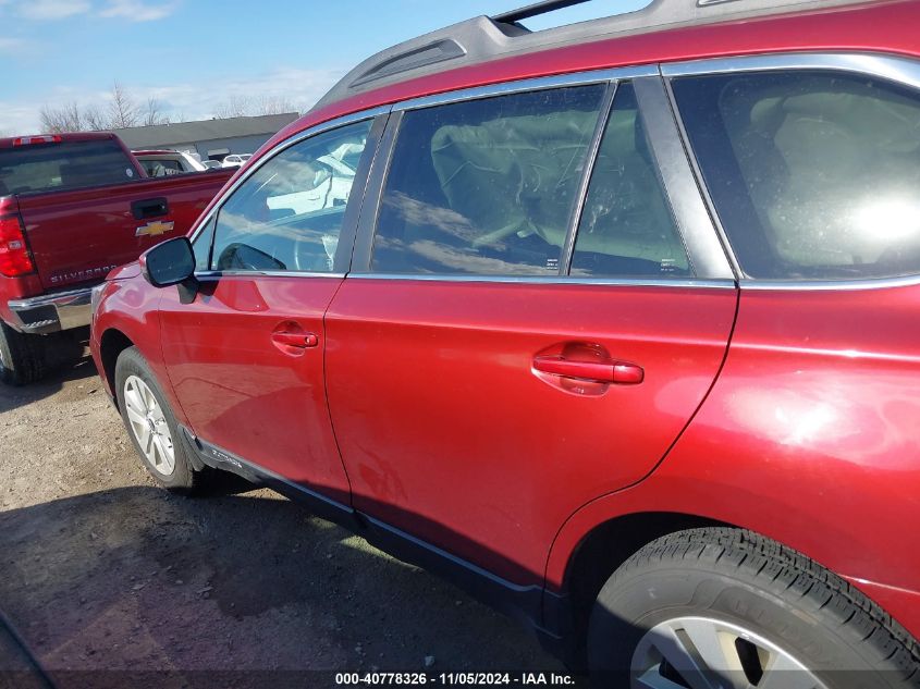 2019 Subaru Outback 2.5I Premium VIN: 4S4BSAFCXK3251454 Lot: 40778326