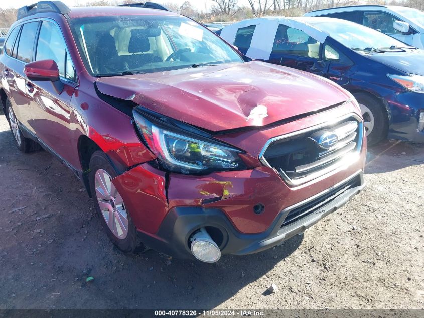 2019 Subaru Outback 2.5I Premium VIN: 4S4BSAFCXK3251454 Lot: 40778326