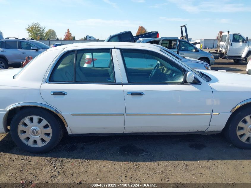 2005 Mercury Grand Marquis Ls/Lse VIN: 2MEFM75W35X637203 Lot: 40778329