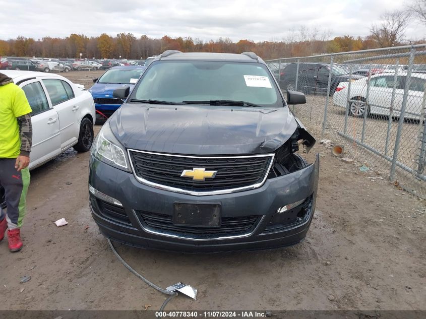 2014 Chevrolet Traverse Ls VIN: 1GNKRFED9EJ242789 Lot: 40778340