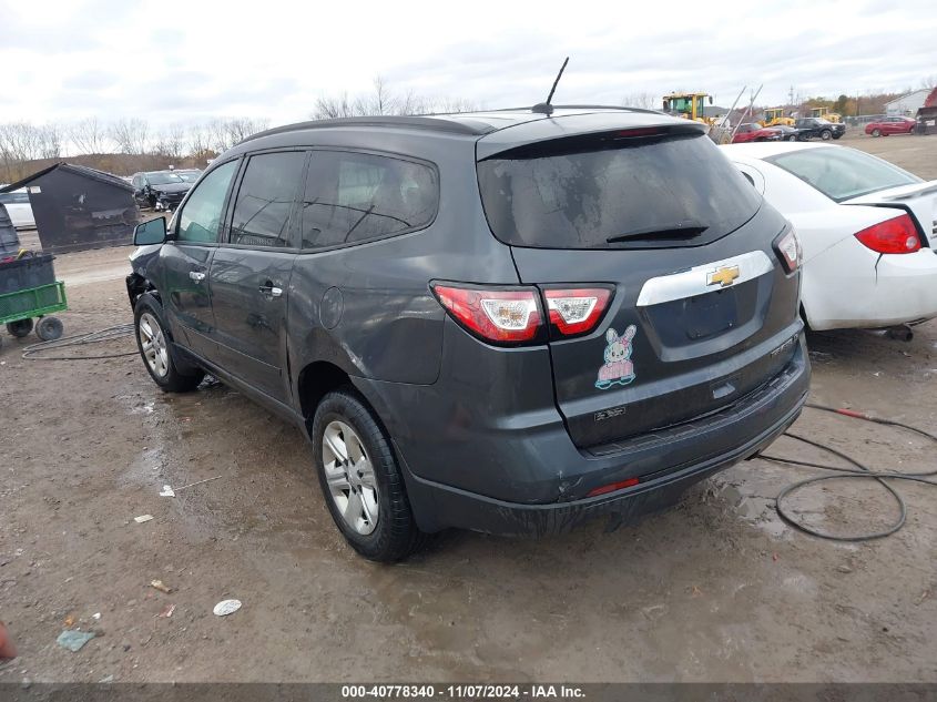 VIN 1GNKRFED9EJ242789 2014 CHEVROLET TRAVERSE no.3