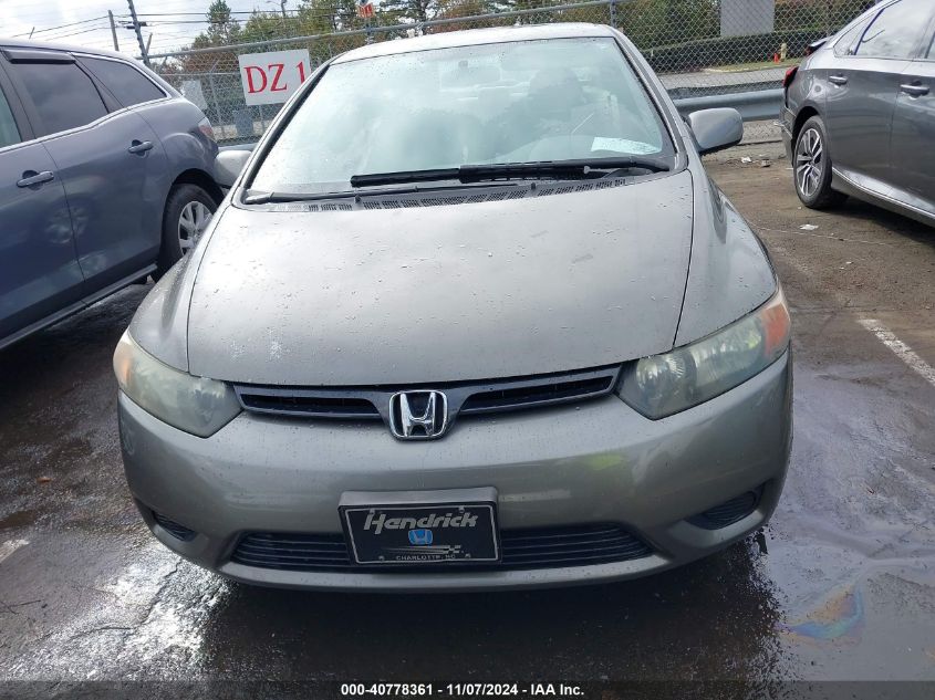 2007 Honda Civic Lx VIN: 2HGFG12667H537542 Lot: 40778361