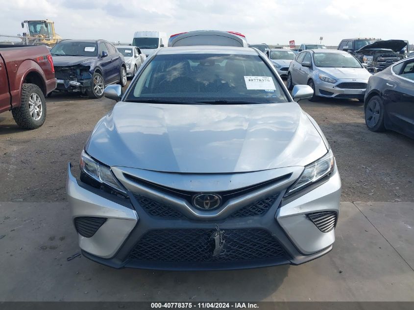 2020 Toyota Camry Se VIN: 4T1G11AK0LU929616 Lot: 40778375