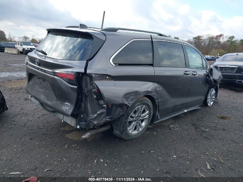 2021 Toyota Sienna Xse VIN: 5TDDSKFCXMS010031 Lot: 40778438