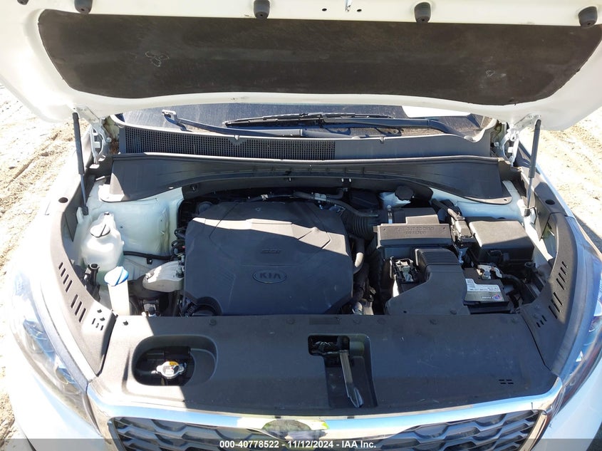2019 Kia Sorento 3.3L S VIN: 5XYPG4A50KG604270 Lot: 40778522