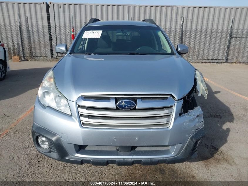 2014 Subaru Outback 2.5I Premium VIN: 4S4BRBCC4E3289210 Lot: 40778524