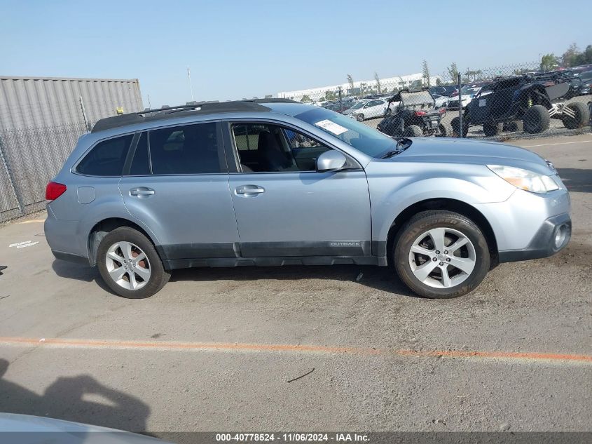 2014 Subaru Outback 2.5I Premium VIN: 4S4BRBCC4E3289210 Lot: 40778524