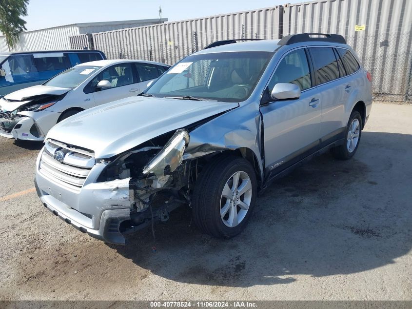 2014 Subaru Outback 2.5I Premium VIN: 4S4BRBCC4E3289210 Lot: 40778524