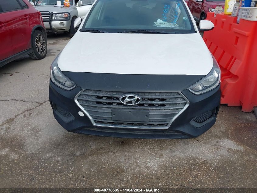 2018 Hyundai Accent Se VIN: 3KPC24A33JE012353 Lot: 40778535