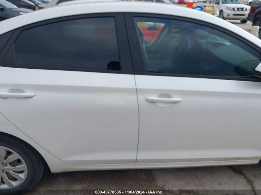 2018 Hyundai Accent Se VIN: 3KPC24A33JE012353 Lot: 40778535