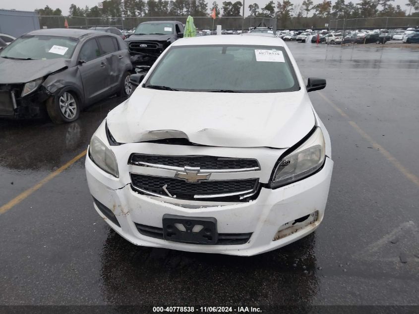 2013 Chevrolet Malibu 1Ls VIN: 1G11B5SA6DF194143 Lot: 40778538