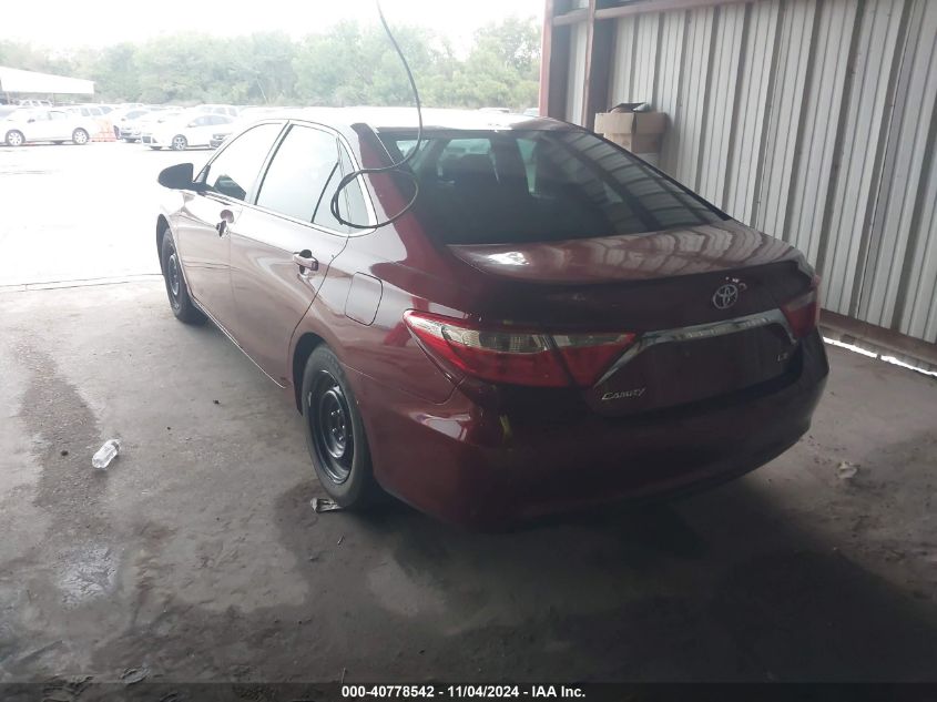 VIN 4T1BF1FK0HU687521 2017 Toyota Camry, LE no.3