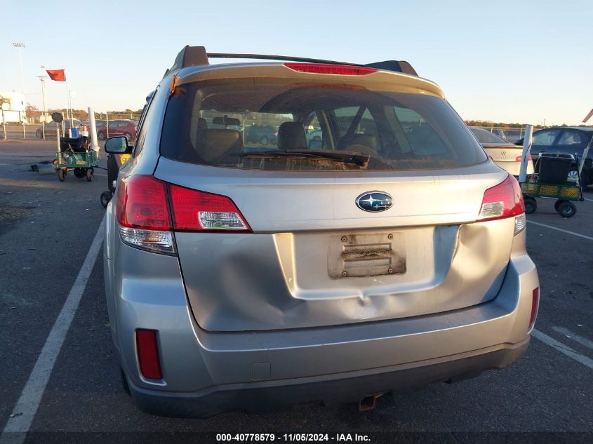 2012 Subaru Outback 2.5I VIN: 4S4BRBAC6C1201656 Lot: 40778579