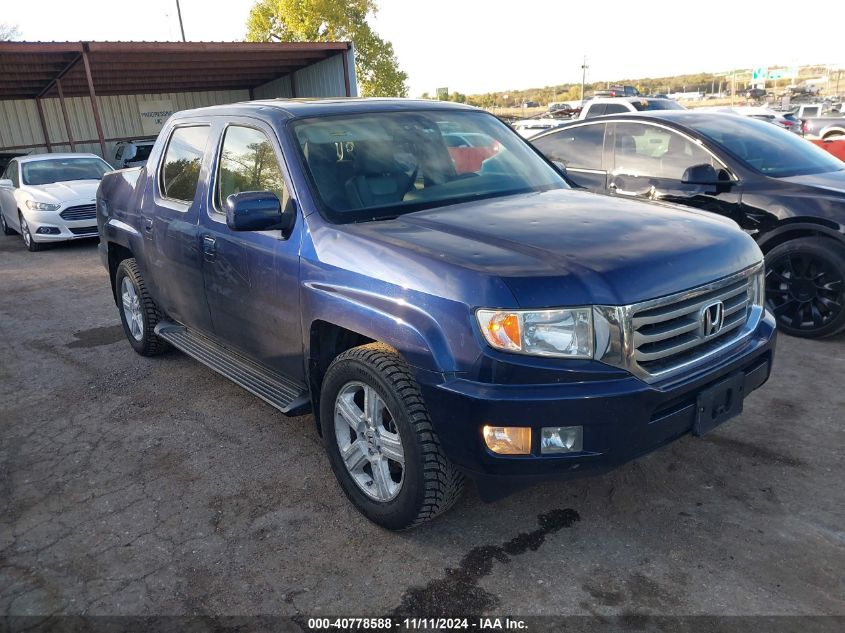 2014 Honda Ridgeline Rtl VIN: 5FPYK1F57EB003449 Lot: 40778588