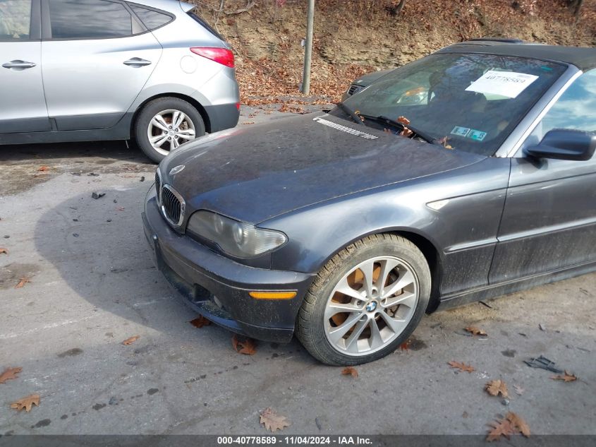 2006 BMW 330Ci VIN: WBABW53496PL54051 Lot: 40778589