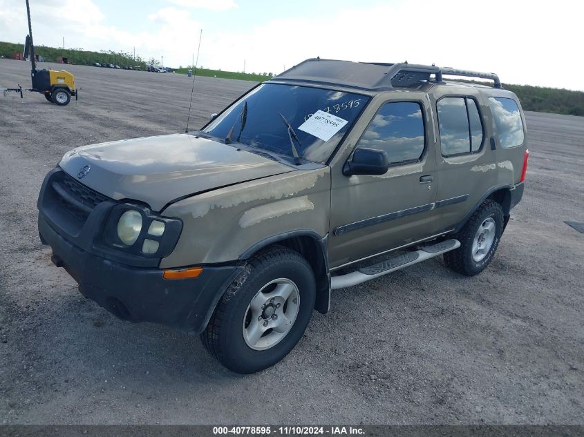 2002 Nissan Xterra Xe VIN: 5N1ED28T82C575805 Lot: 40778595