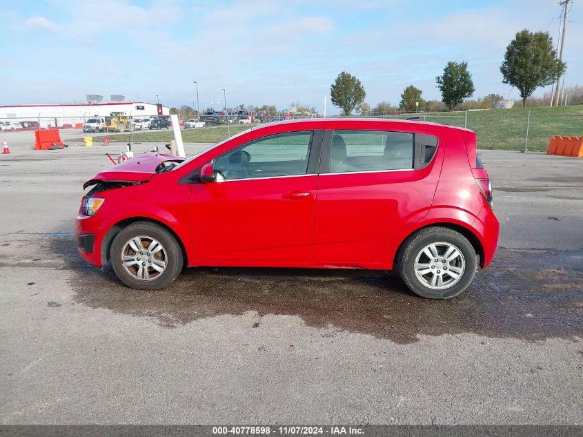 2013 Chevrolet Sonic Lt Auto VIN: 1G1JC6SG3D4210429 Lot: 40778598