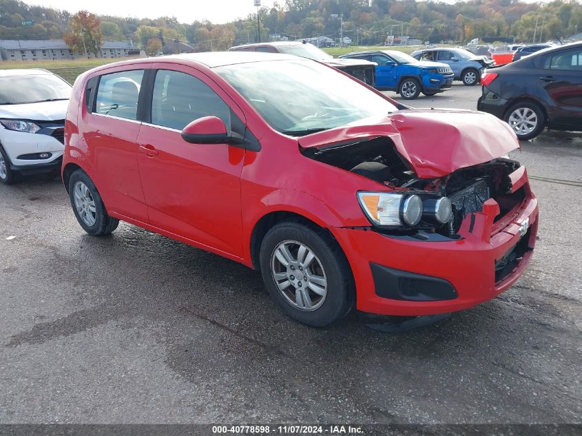 VIN 1G1JC6SG3D4210429 2013 Chevrolet Sonic, Lt Auto no.1