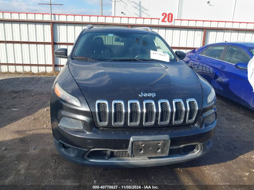 2014 Jeep Cherokee Limited VIN: 1C4PJLDB8EW129746 Lot: 40778627