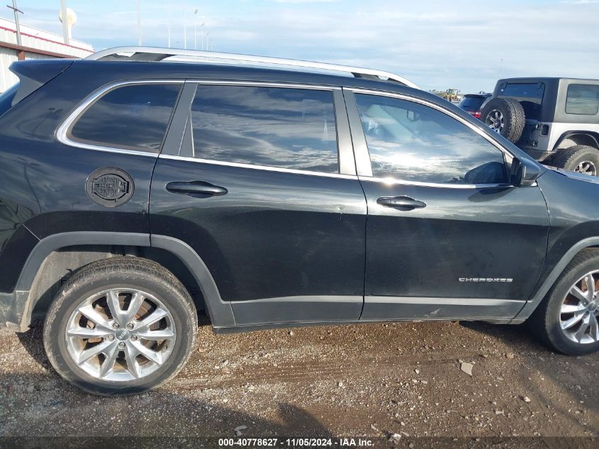 2014 Jeep Cherokee Limited VIN: 1C4PJLDB8EW129746 Lot: 40778627