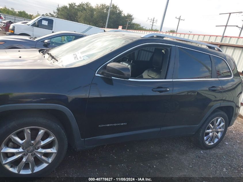 2014 Jeep Cherokee Limited VIN: 1C4PJLDB8EW129746 Lot: 40778627