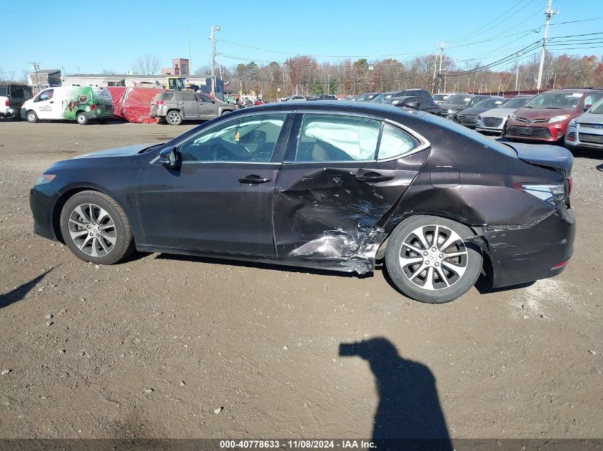 2015 Acura Tlx VIN: 19UUB1F30FA013368 Lot: 40778633