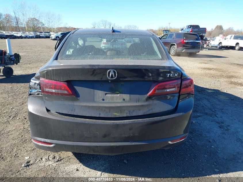 2015 Acura Tlx VIN: 19UUB1F30FA013368 Lot: 40778633