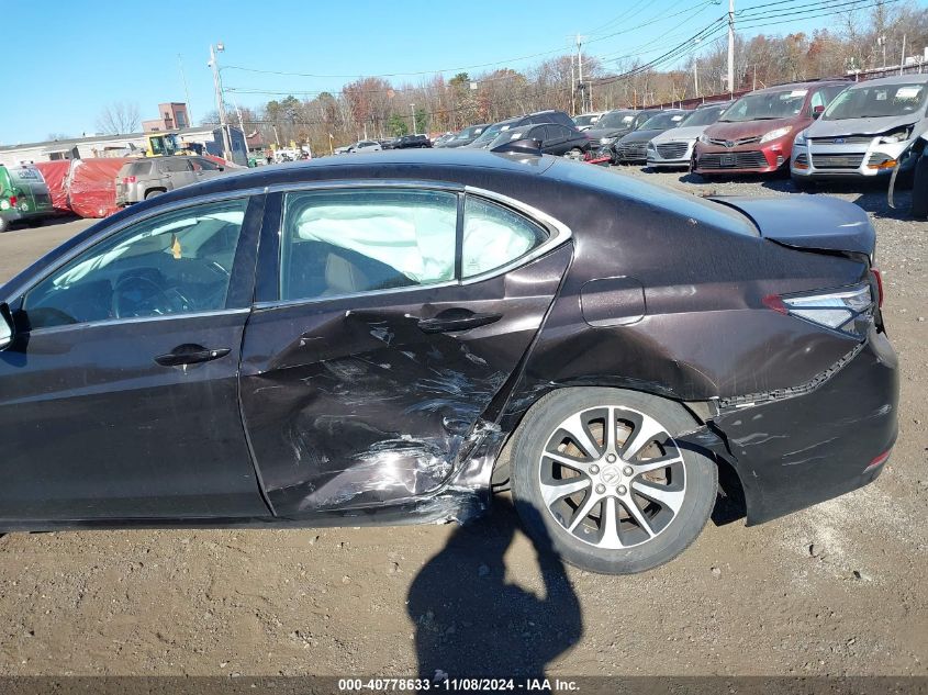 2015 Acura Tlx VIN: 19UUB1F30FA013368 Lot: 40778633