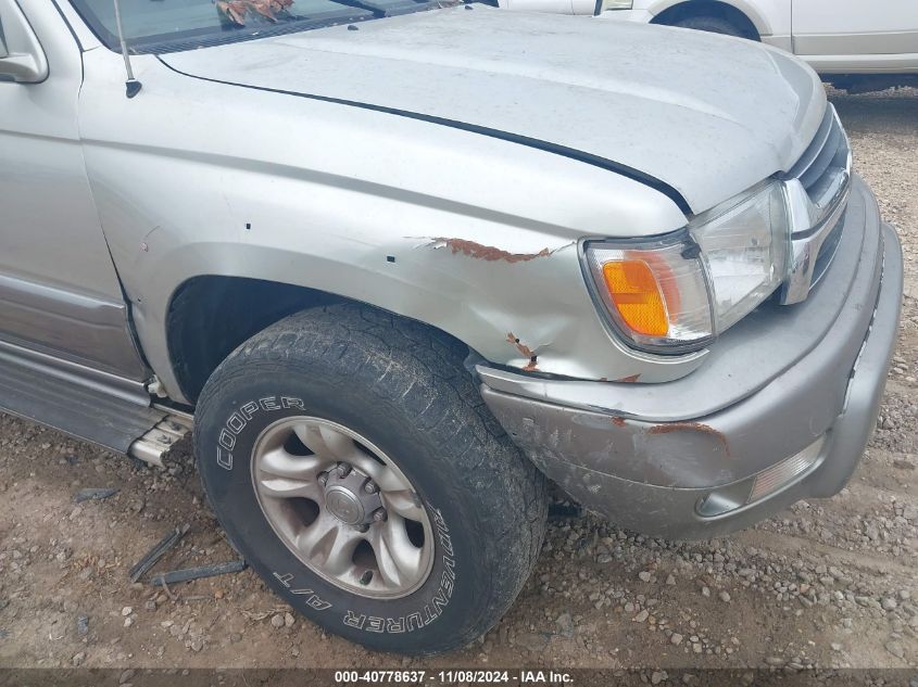 2001 Toyota 4Runner Limited V6 VIN: JT3GN87R710194230 Lot: 40778637