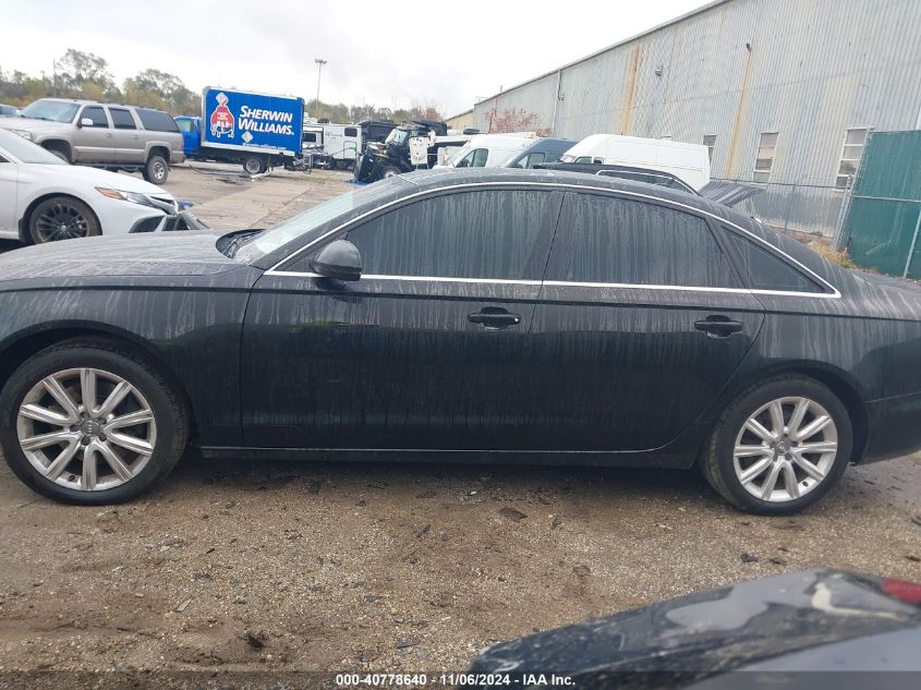 2014 Audi A6 2.0T Premium VIN: WAUFFAFC8EN160246 Lot: 40778640