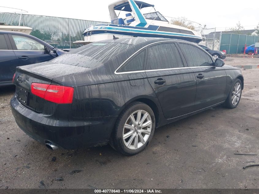 2014 Audi A6 2.0T Premium VIN: WAUFFAFC8EN160246 Lot: 40778640