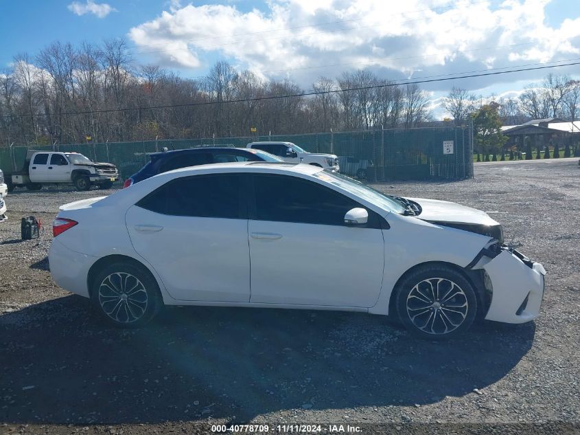 2016 Toyota Corolla S Plus VIN: 5YFBURHEXGP416574 Lot: 40778709