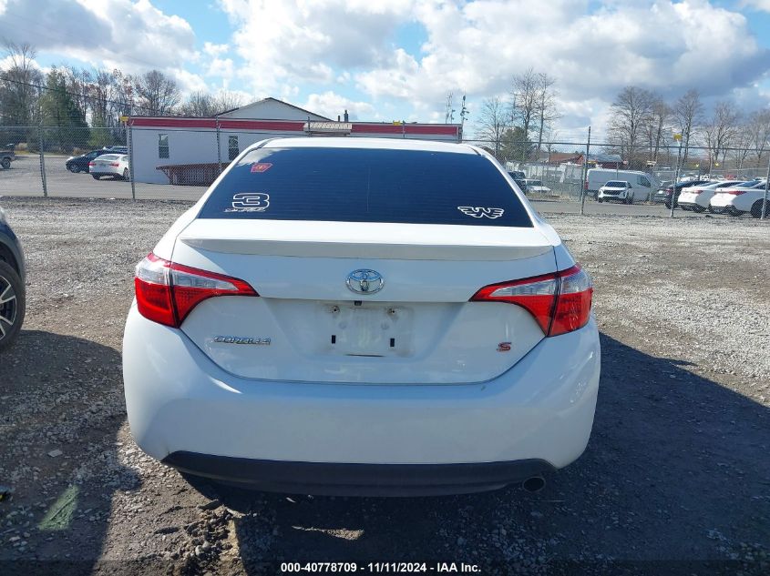 2016 Toyota Corolla S Plus VIN: 5YFBURHEXGP416574 Lot: 40778709