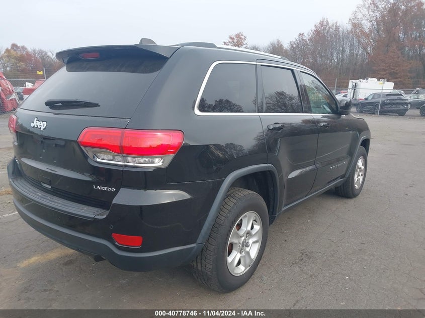 VIN 1C4RJFAG9HC730678 2017 JEEP GRAND CHEROKEE LAREDO 4X4