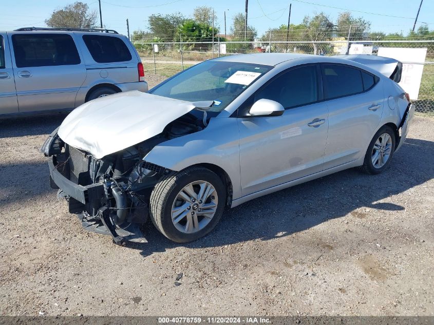 2019 Hyundai Elantra Sel VIN: KMHD84LFXKU773311 Lot: 40778759