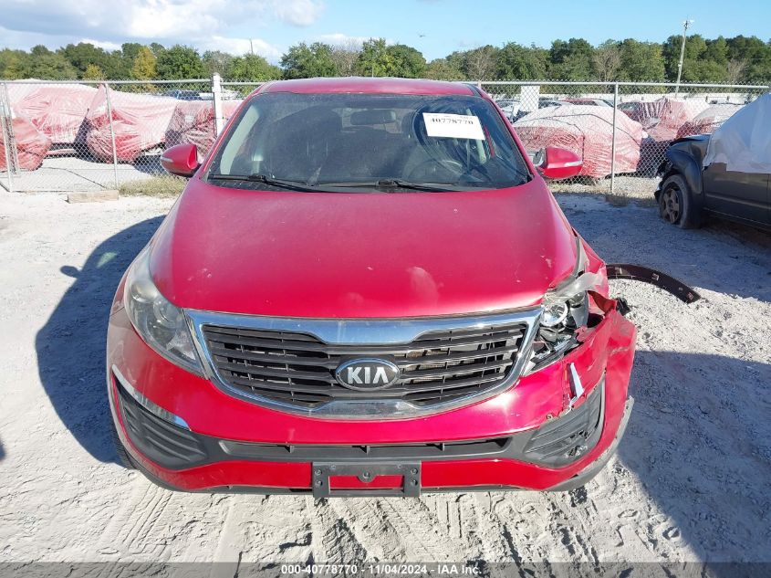 2013 Kia Sportage Lx VIN: KNDPB3A29D7357376 Lot: 40778770