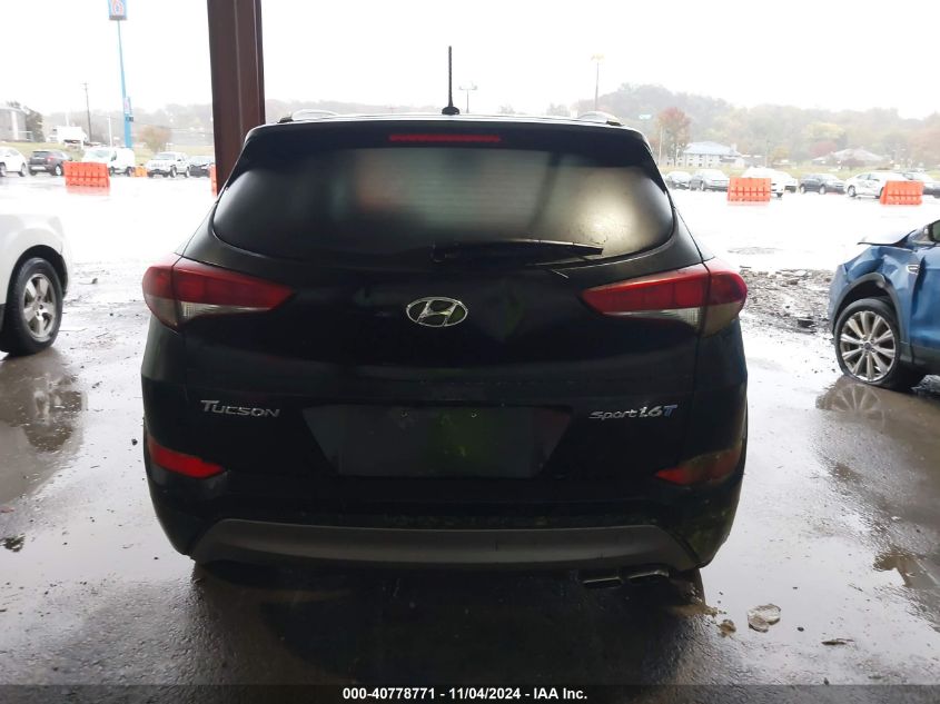 2016 Hyundai Tucson Sport VIN: KM8J33A26GU257336 Lot: 40778771