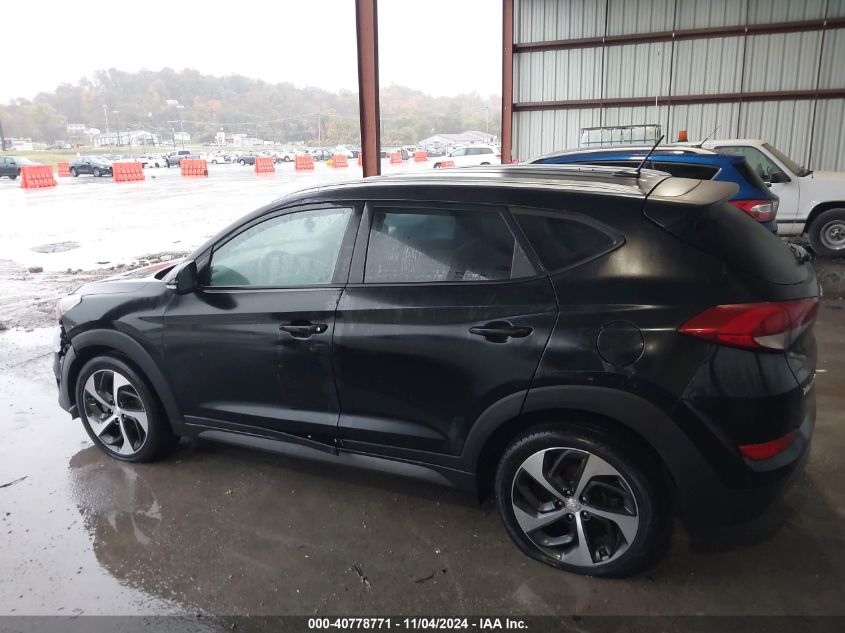 2016 Hyundai Tucson Sport VIN: KM8J33A26GU257336 Lot: 40778771